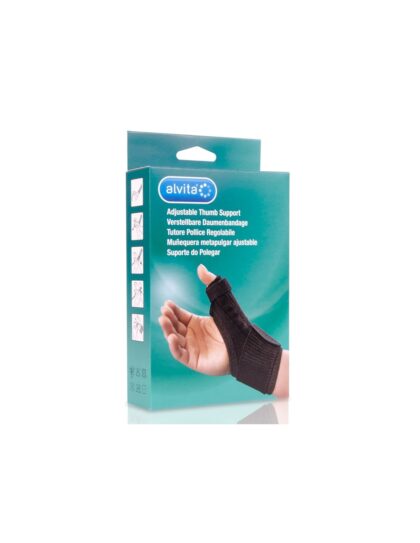 Alvita Muñequera Metapulgar Ajustable Talla 2
