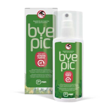 Repelente de mosquitos fuerte con DEET 50% ByePic Xtrem Forte 100 ml