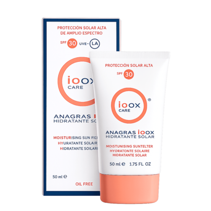 Anagras IOOX Hidratante Solar SPF30 50 ml para piel grasa