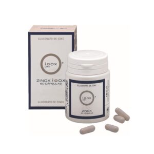 ioox zinox gluconato zinc 60 capsulas salud y bienestar