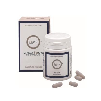 ioox zinox gluconato zinc 60 capsulas salud y bienestar