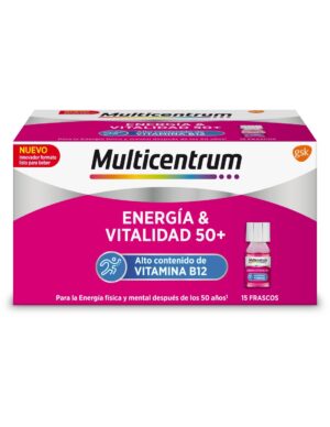 multicentrum energía b12 vitaminas diarias