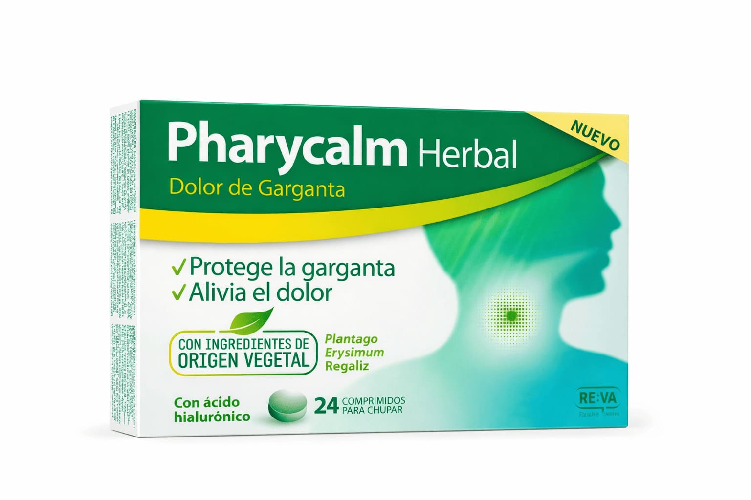 Pharycalm Herbal pastillas Garganta 24 Comprimidos