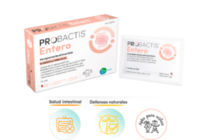 probactis entero kids probiótico infantil 8 sobres 1,8 g