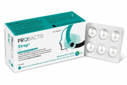 Probactis Strep Fresa 30 Pastillas para Chupar - Streptococcus salivarius K12