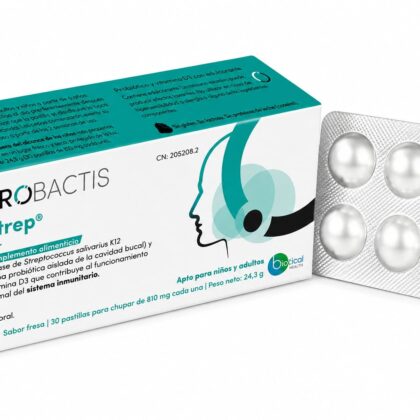 Probactis Strep Sabor Fresa 30 Pastillas