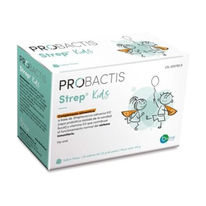 probactis strep kids sabor fresa 30 uds