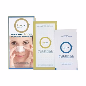 ioox pulcral puntos negros 6 tiras y 6 toallitas