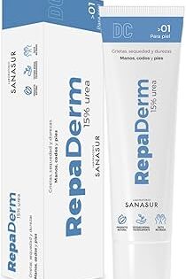 Sanasur Repaderm Crema con Urea 15% 75 ml para pies secos y zonas ásperas