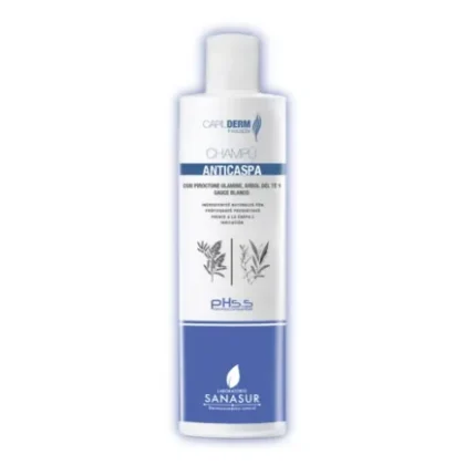 Sanasur Champú Anticaspa 500 ml - Piroctona Olamina y Árbol del Té