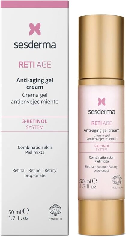 sesderma reti age crema antienvejecimiento 50 ml | sistema 3 retinol anti edad