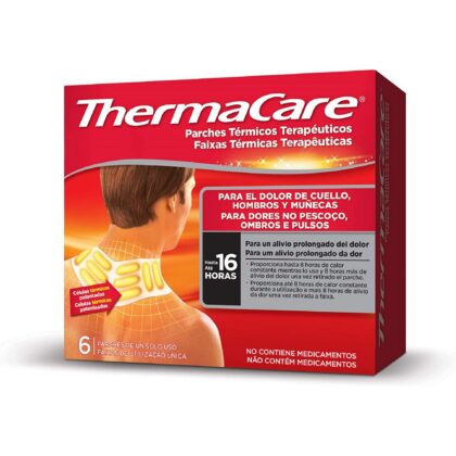 Parches térmicos ThermaCare cuello, hombros y muñeca 6 parches