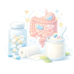 Suplementos para la digestión y probióticos para el equilibrio intestinal