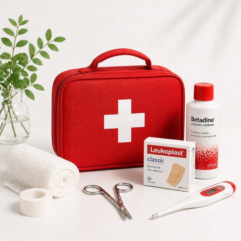 Productos de botiquín y primeros auxilios en parafarmacia online