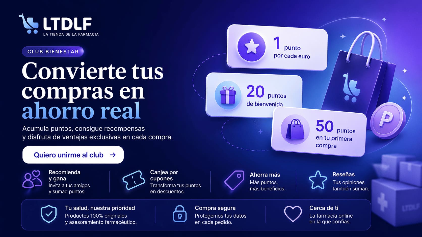 Club bienestar La Tienda de la Farmacia
