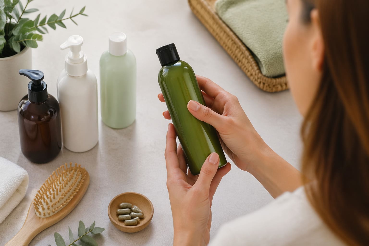 elegir un champú anticaída según la rutina de cuidado capilar