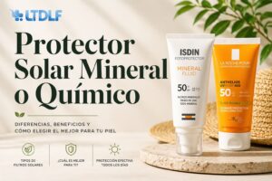 Vitamina C y protector solar para una piel luminosa y protegida