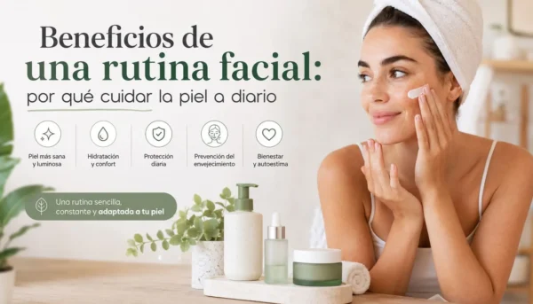 Beneficios de una rutina facial para cuidar la piel a diario