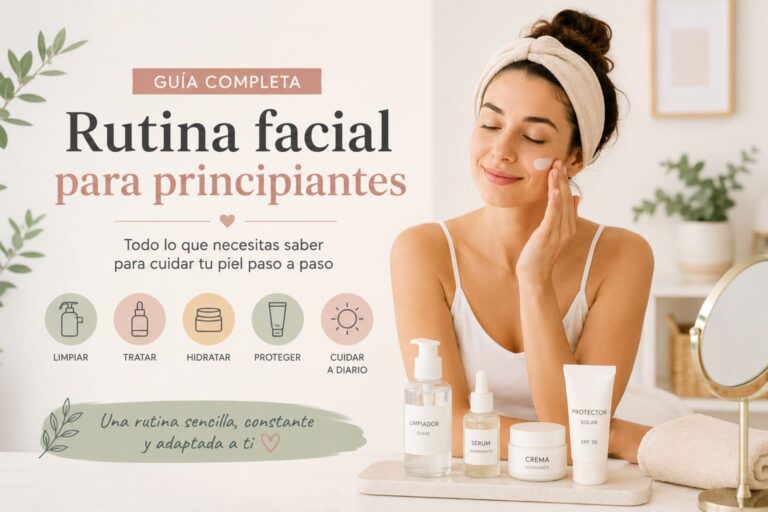 Rutina facial para principiantes