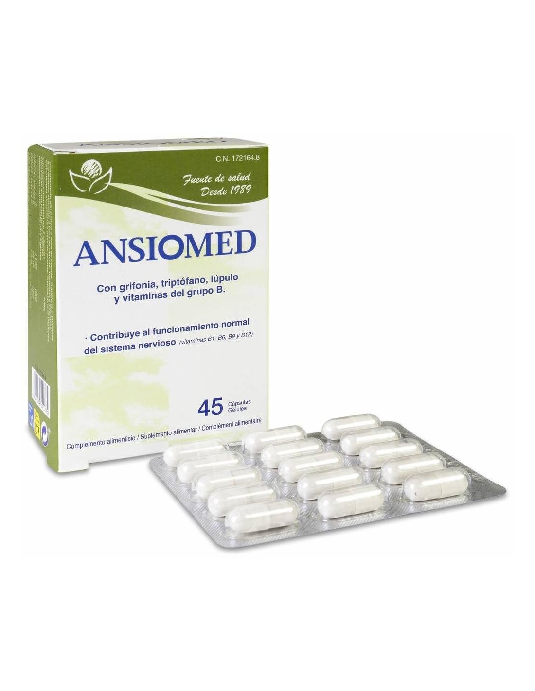Ansiomed 45 Cápsulas Bioserum