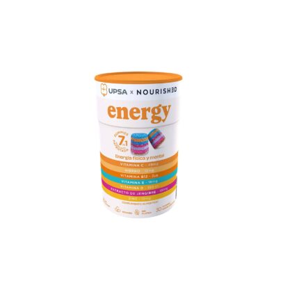 UPSA X Nourished Energy 30 Gummies Sabor Afrutado