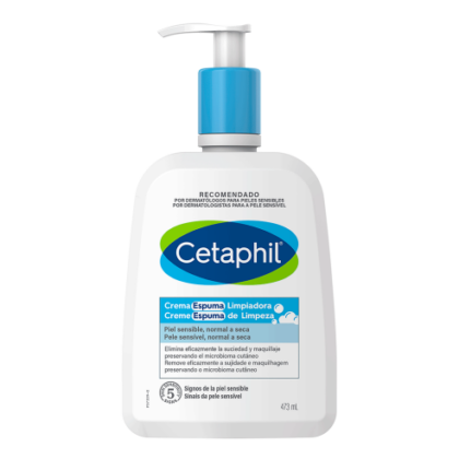 Cetaphil Crema Espuma Limpiadora 473 ml